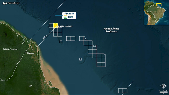 Petrobras identifica hidrocarbonetos em águas ultra profundas do Amapá, na ‘Margem Equatorial’
